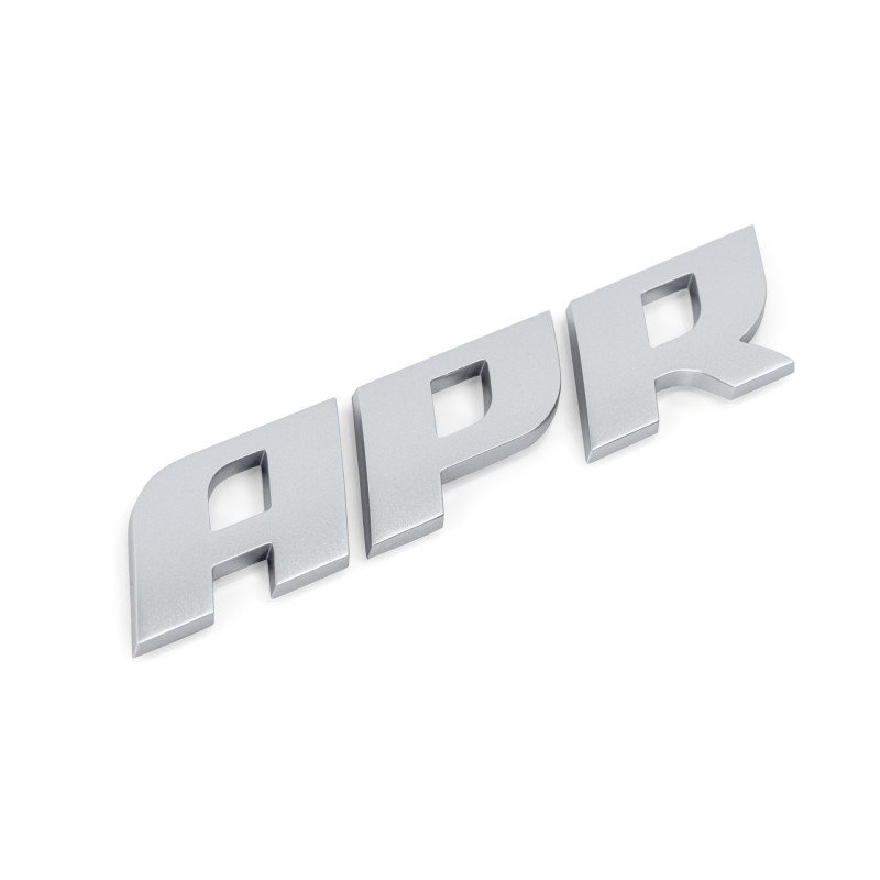 APR BADGE, MATTE SILVER