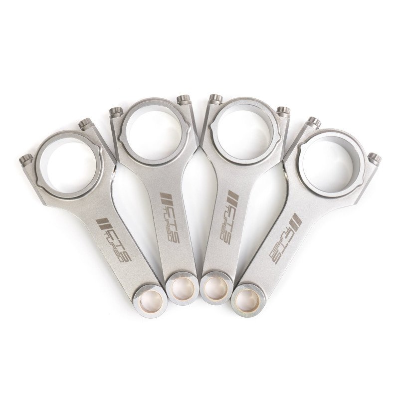 Bielles CTS Turbo VW & Audi 144x20 Coniques percées | Compatible MK5/B7 FSI 2.0T EA113 avec pistons d'origine