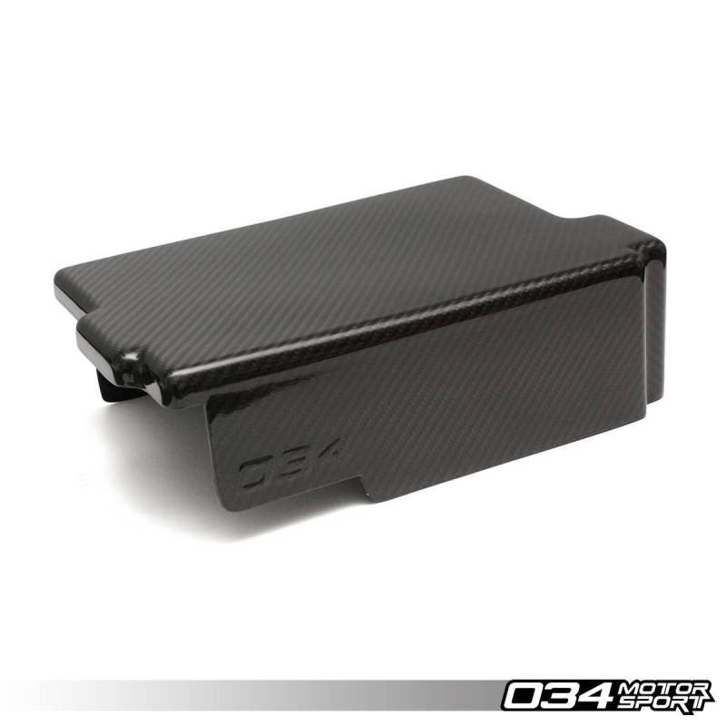 Cache Batterie Carbone 034Motorsport – VW MkVII GTI/Golf R et Audi 8V A3/S3