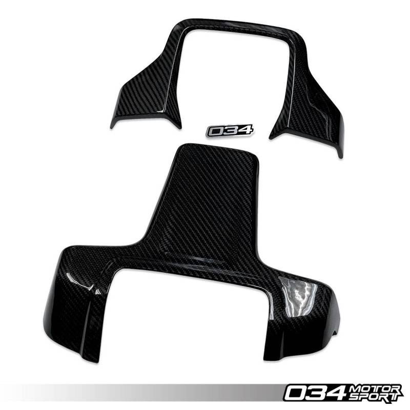 Cache Moteur Carbone 034Motorsport – Audi B8 3.0T