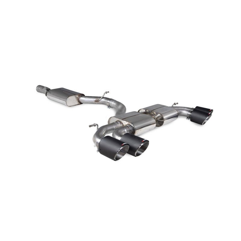Cat-back avec intermédiaire Scorpion pour Audi S3 8Y Sportback