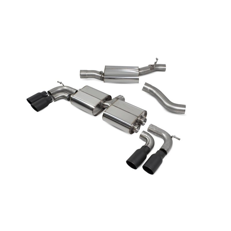Cat-back avec intermédiaire Scorpion pour Volkswagen Golf R MK8 (FAP)