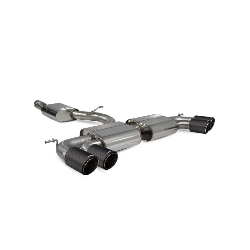 Cat-back avec intermédiaire Scorpion pour Volkswagen Golf R MK8 (FAP)