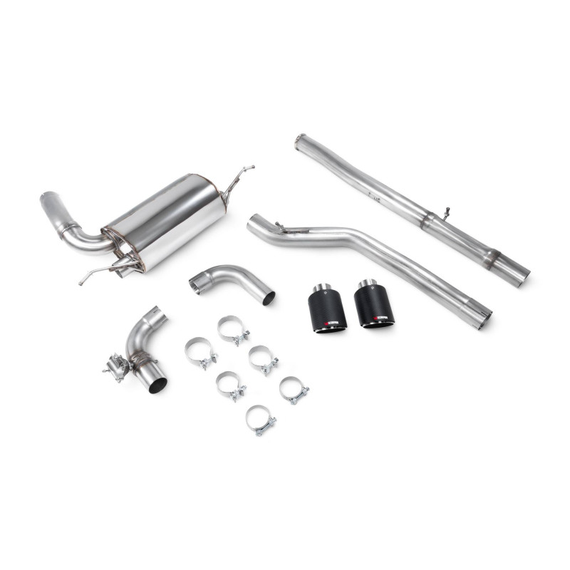 Cat-back avec valve électronique Scorpion pour Ford Focus MK3 RS (Sans FAP)