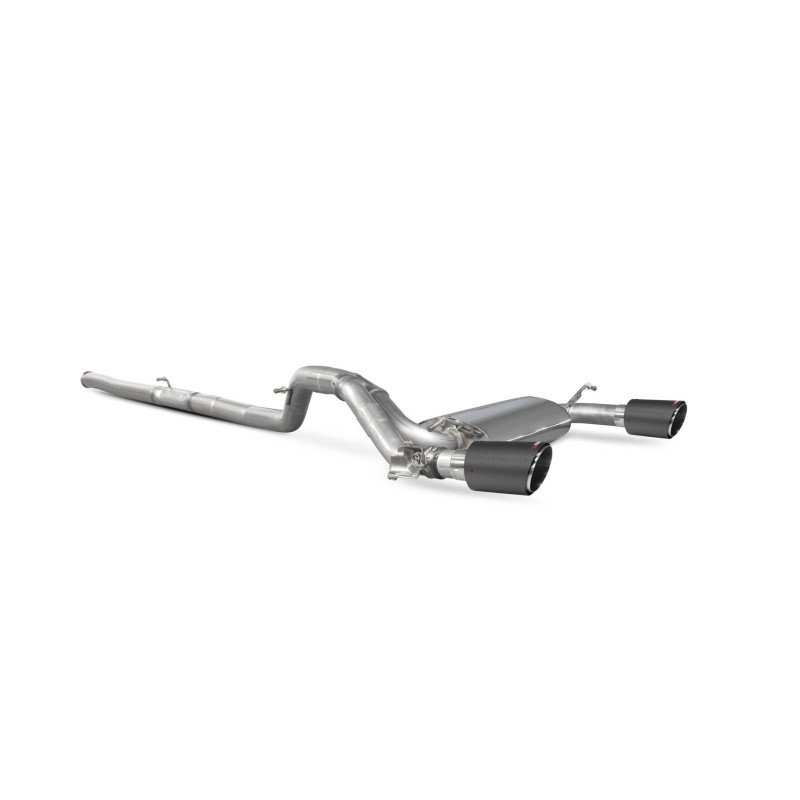 Cat-back avec valve électronique Scorpion pour Ford Focus MK3 RS (Sans FAP)