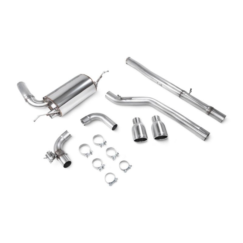 Cat-back avec valve électronique Scorpion pour Ford Focus MK3 RS (Sans FAP)