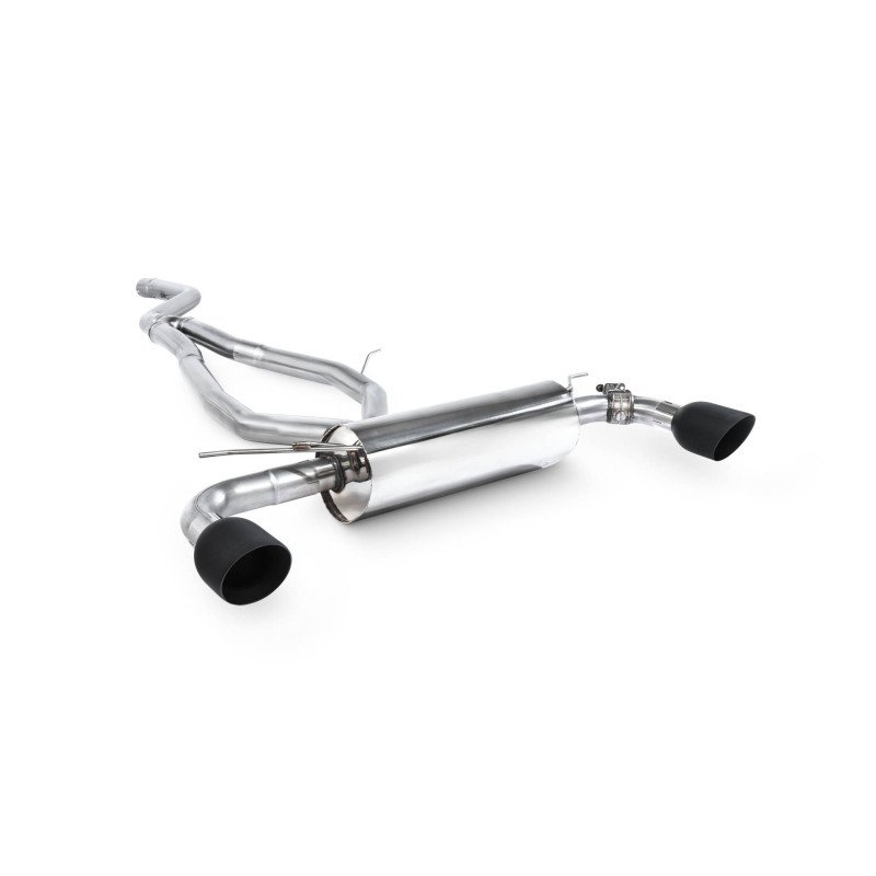Cat-back embout noir ceramique Daytona Scorpion pour Toyota Supra A90 3.0T (ROW)