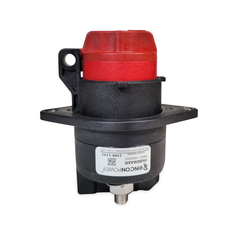 Coupe-batterie haute tension 600A (Rincon HVBD6AXR)