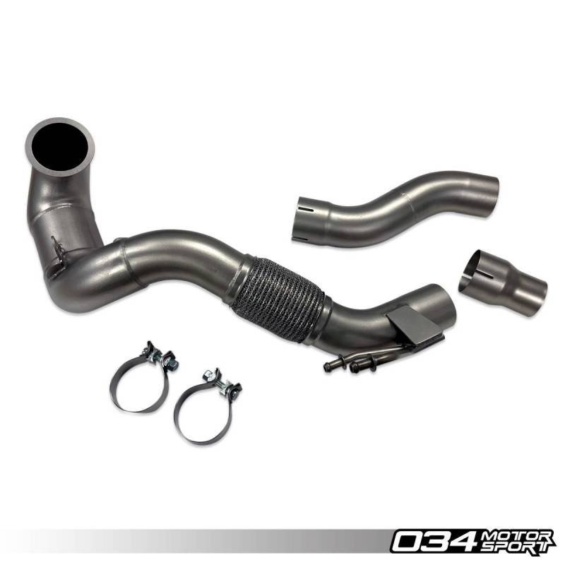 Downpipe Course Fonte Inox 034Motorsport – VW MkVII Golf/GTI et Audi 8V A3 FWD