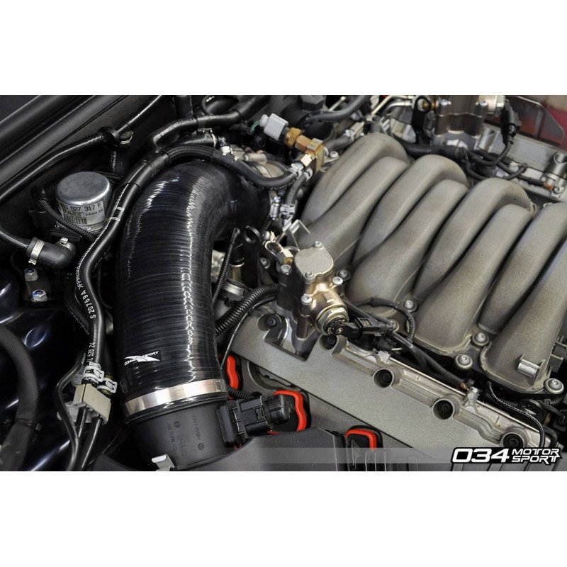 Durite Admission Boîtier Papillon Haut Débit Silicone 034Motorsport – Audi B8 S5 4.2L FSI V8