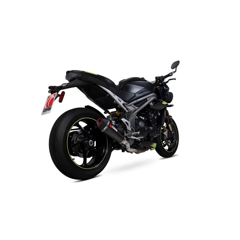 Silencieux Serket Taper Scorpion Triumph Speed Triple R / Speed Triple S / Speed Triple RS 2018 - 2020