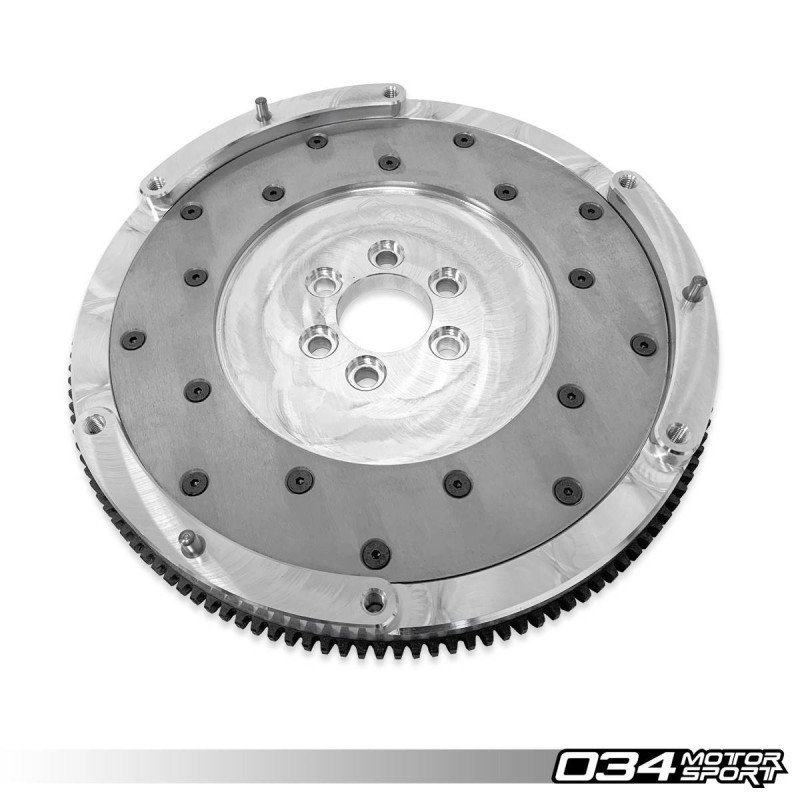 Volant Moteur Aluminium Allégé 034Motorsport – Audi B5/B6 A4 1.8T Embrayage RS4 B7