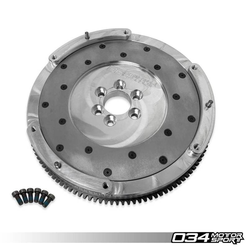 Volant Moteur Aluminium Allégé 034Motorsport – Audi B7 A4 2.0T Embrayage RS4